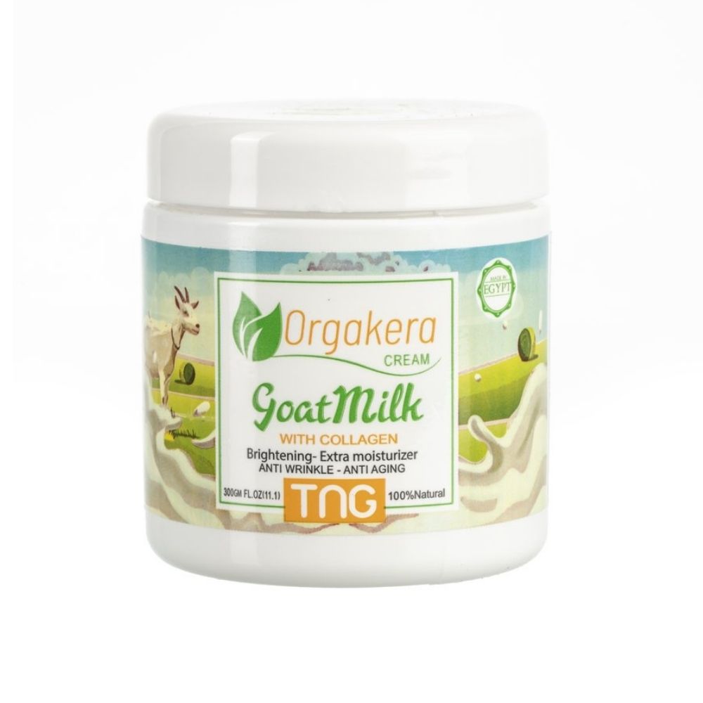 Krem z mlekiem kozim