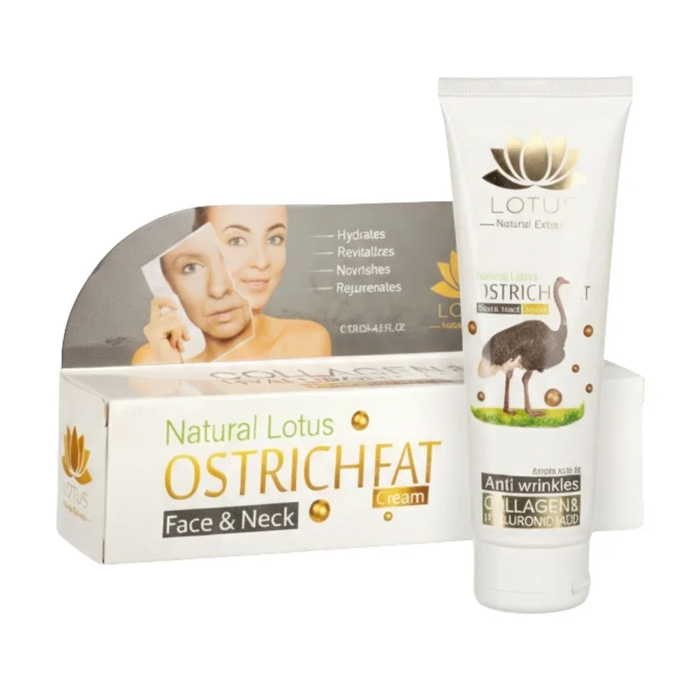 LOTUS Krem z tłuszczu strusia przeciwzmarszczkowy