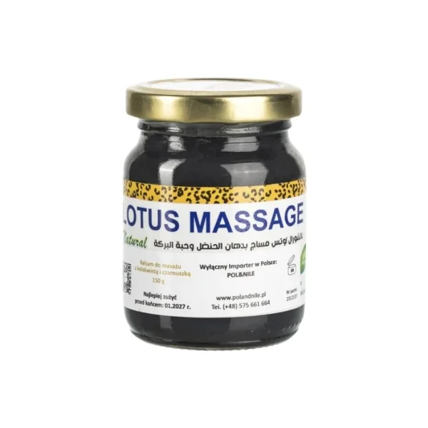 LOTUS Balsam do masażu z kolokwintą i czarnuszką - zdjęcie 2