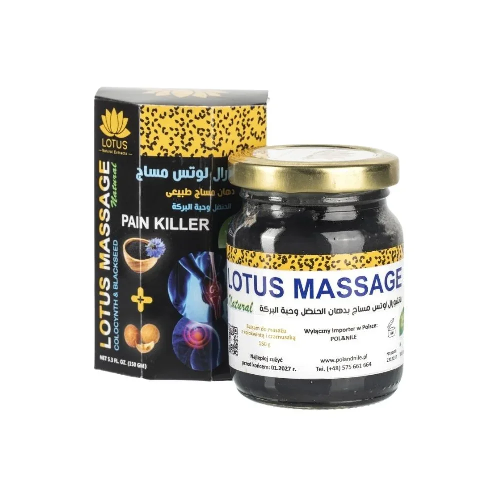 LOTUS Balsam do masażu z kolokwintą i czarnuszką