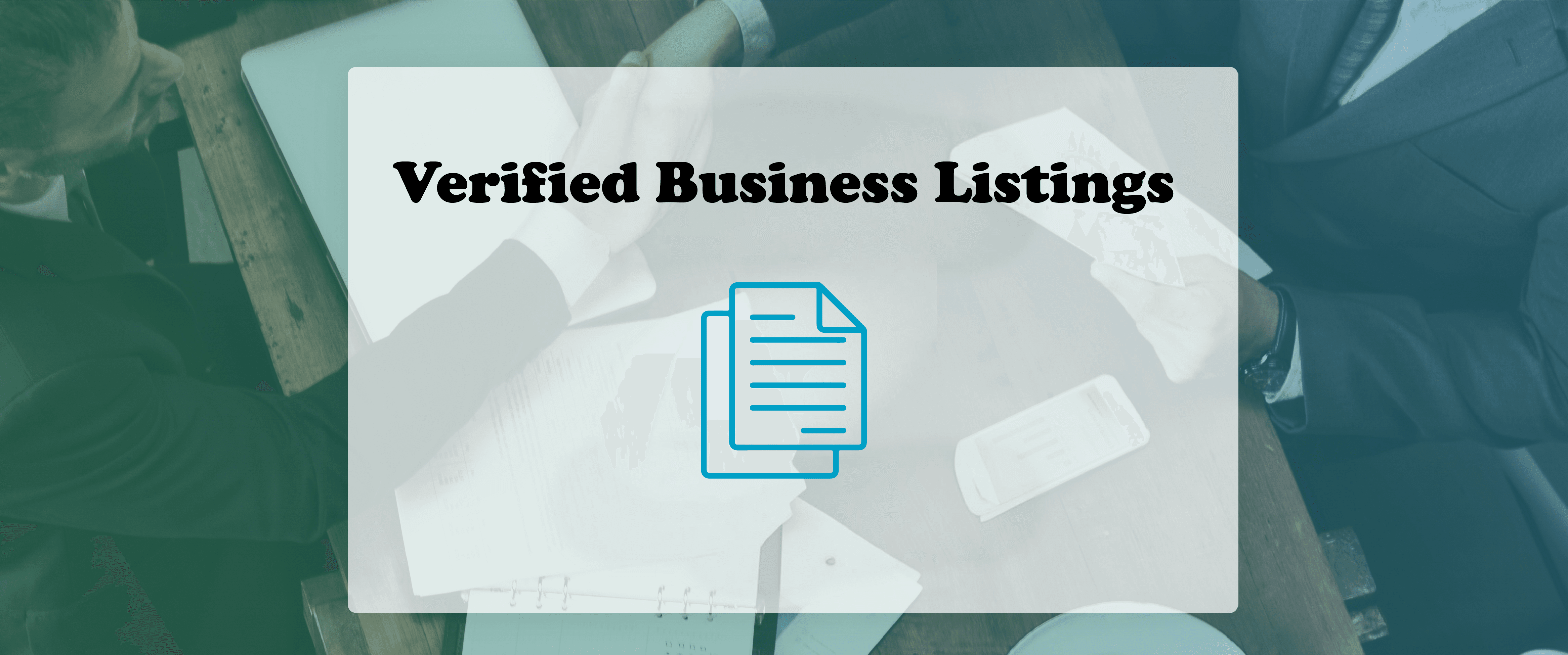 Verified Business Listings